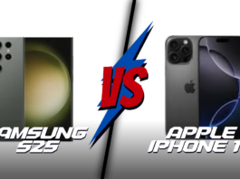 SAMSUNG S25 VS IPHONE 16